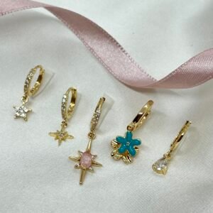 Valerie 5'li Küpe Seti