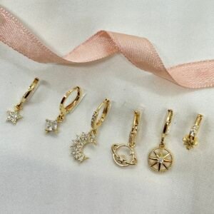 İmera 6'lı Küpe Seti