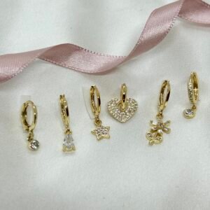 Nyxia 6'lı Küpe Seti